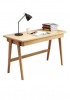 Galileo Desk W120cm - Solid Pine